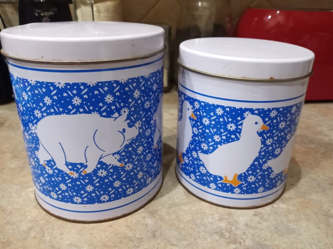 Vintage Canisters