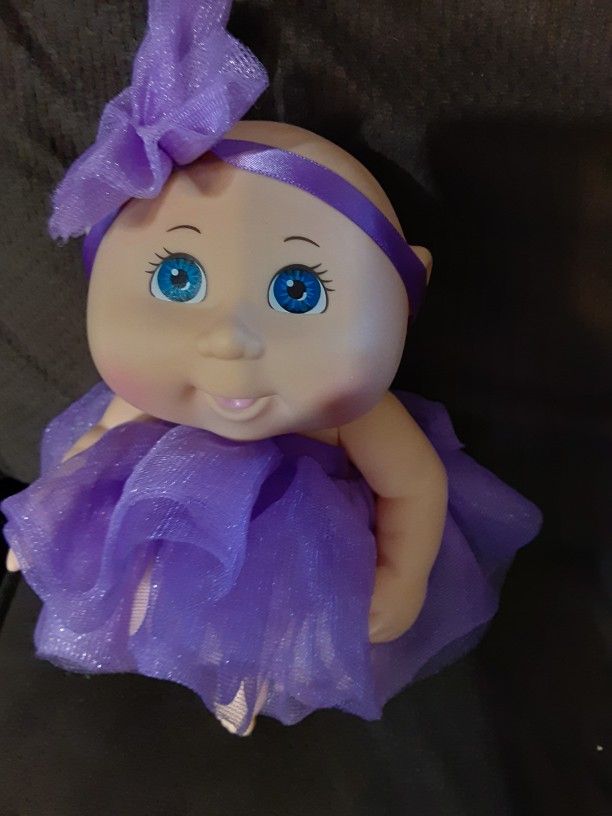 Cabbage Patch Kids Dance Time Hasbro Purple Tutu. Baby cabbage patch ballerina.