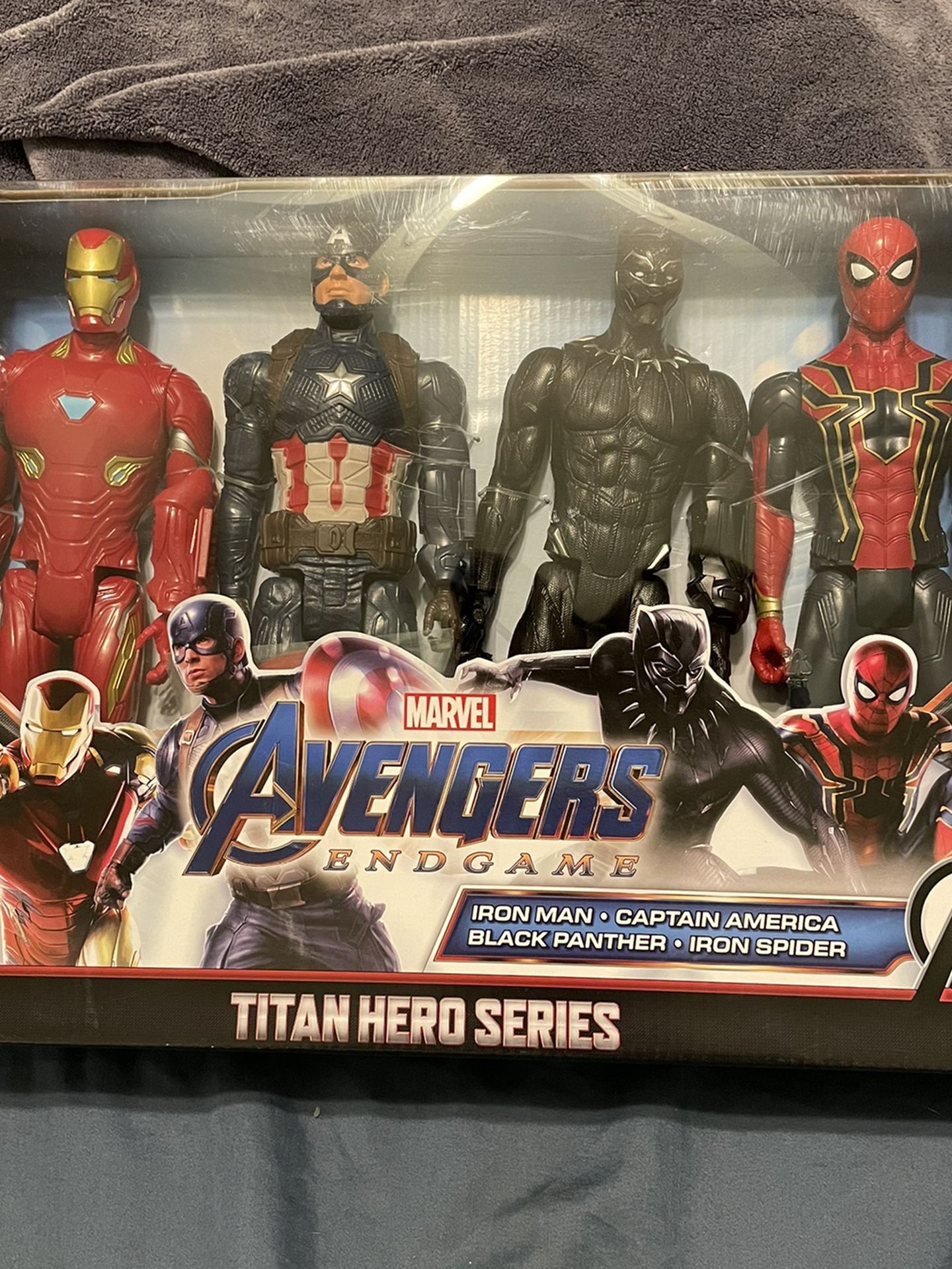Brand New Marvel Avengers: Endgame Titan Hero Series Action Figure 4 Pack Sealed