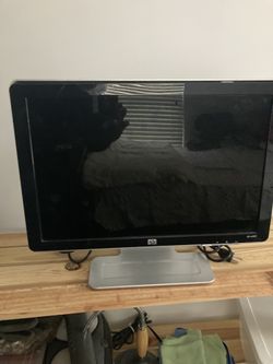 HP 20” Flat Screen Monitor And HP Wireless Key Board 