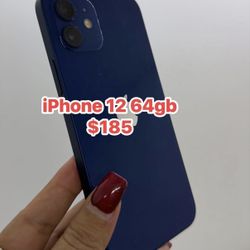  📲 IPhone 12 64 Gb liberado           $185
