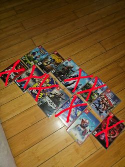 Nintendo switch games!