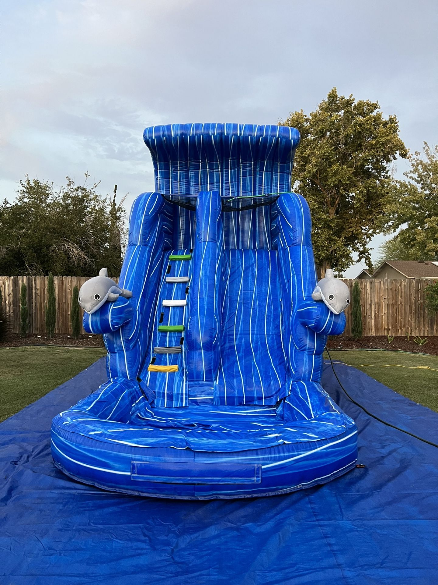 Waterslide Jumper Water Slide