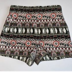 Zara High Waisted woven Shorts M