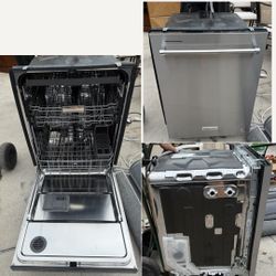 Stainless Steel KitchenAide Dishwasher 