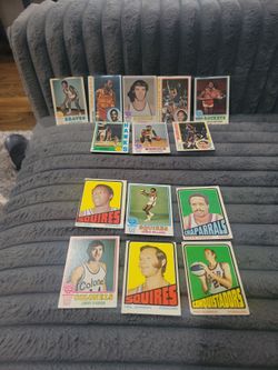 1969,1970 vintage basketball card lot /taking Offers  Not A Dollar