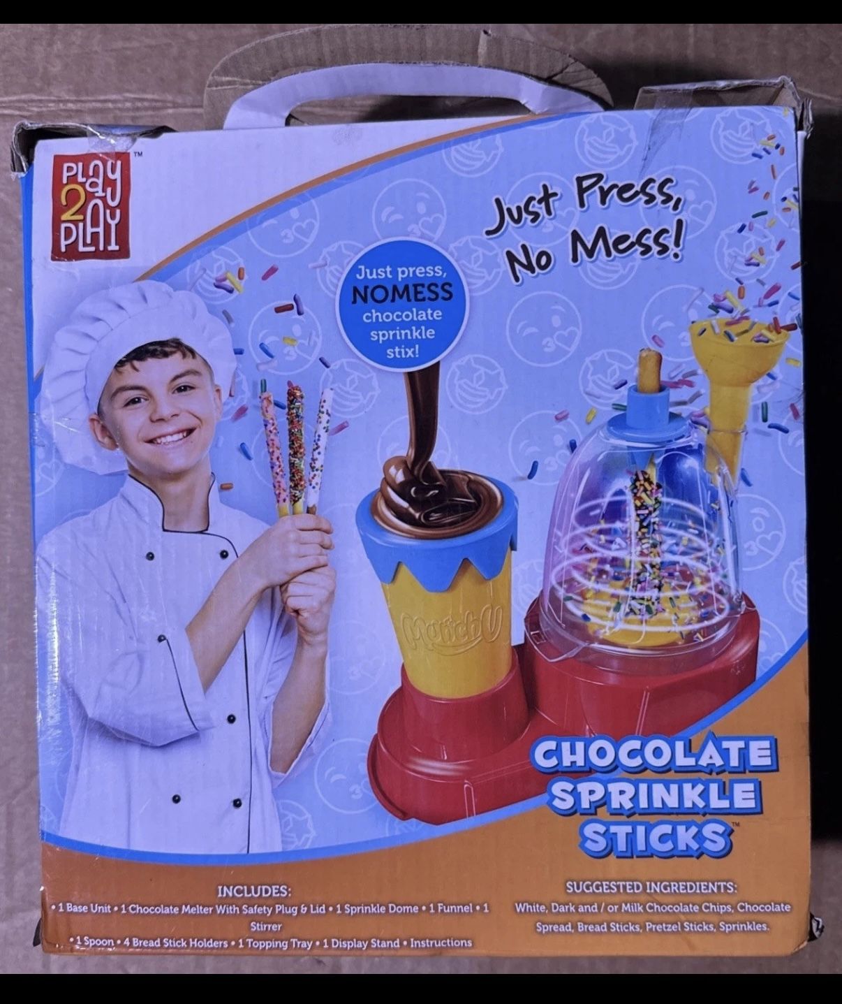 Kids Chocolate Sprinkle Sticks