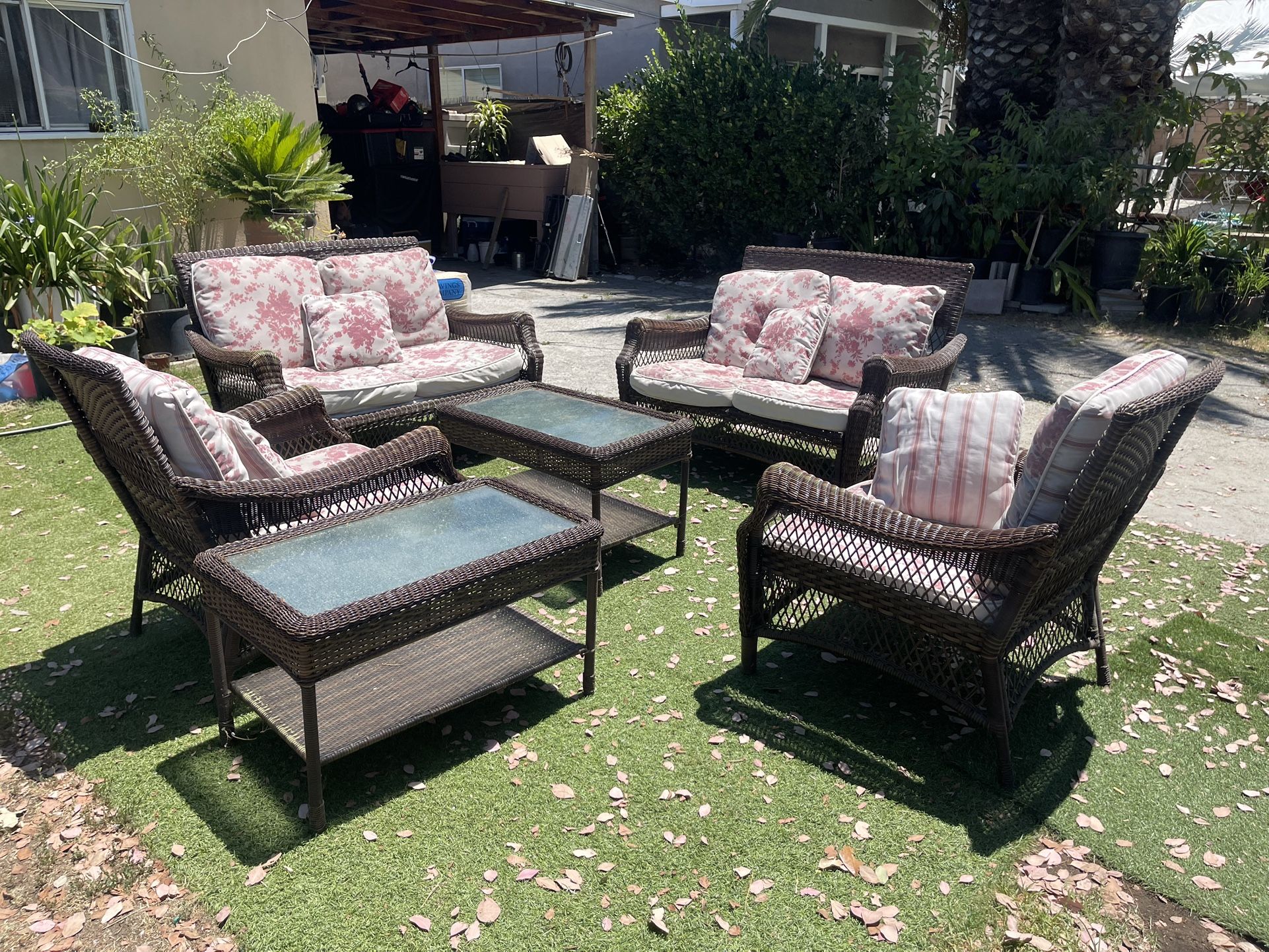 Outdoor Patio Set 6 Pieces