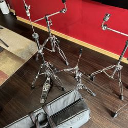 Drum Hardware With Hardware Bag