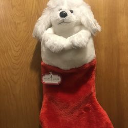 New 22” Doggie Christmas Stocking