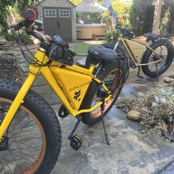 2 SONDORS ELECTRIC FAT BIKES READY TO RIDE EXCELLENT