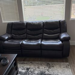 Lether Sofa One Sofa,Recliner Love Seat,Recliner chair