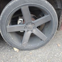 Trade Or Sell Matte Black 24" DUBS
