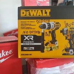 DeWalt 20v Max XR Power Detect 1/2" Hammer Drill Driver (Dcd998