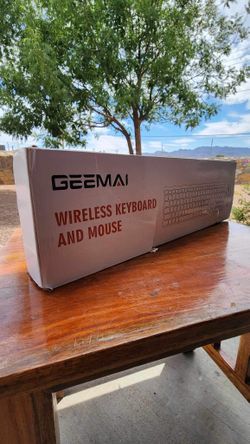 GEEMAI WIRELESS KEYBOARD AND MOUSE