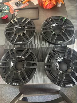 (4) DS18 midrange 6.5 speakers & grills