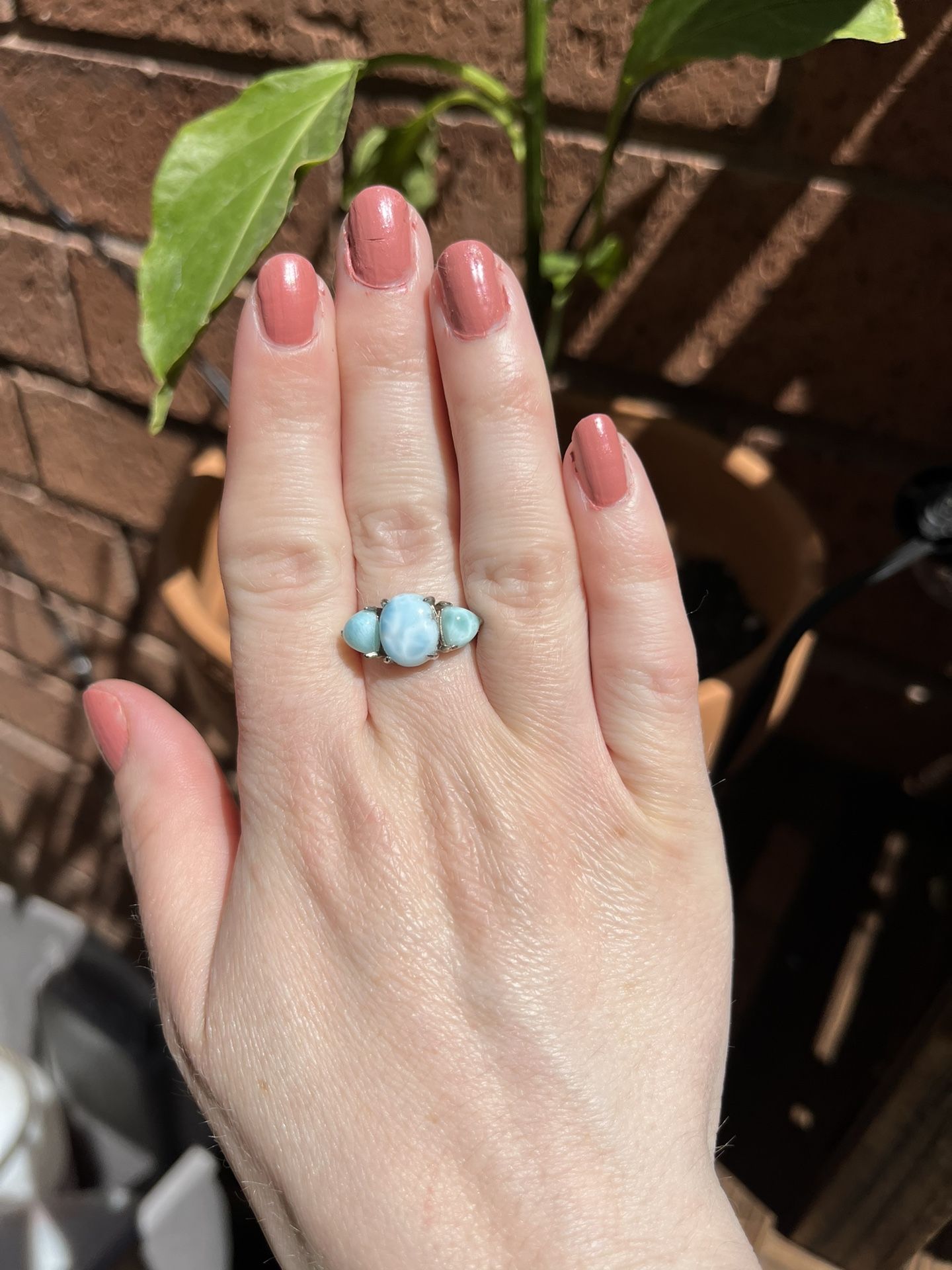 Larimar Ring