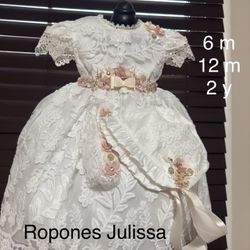 Vestido de bautizo 