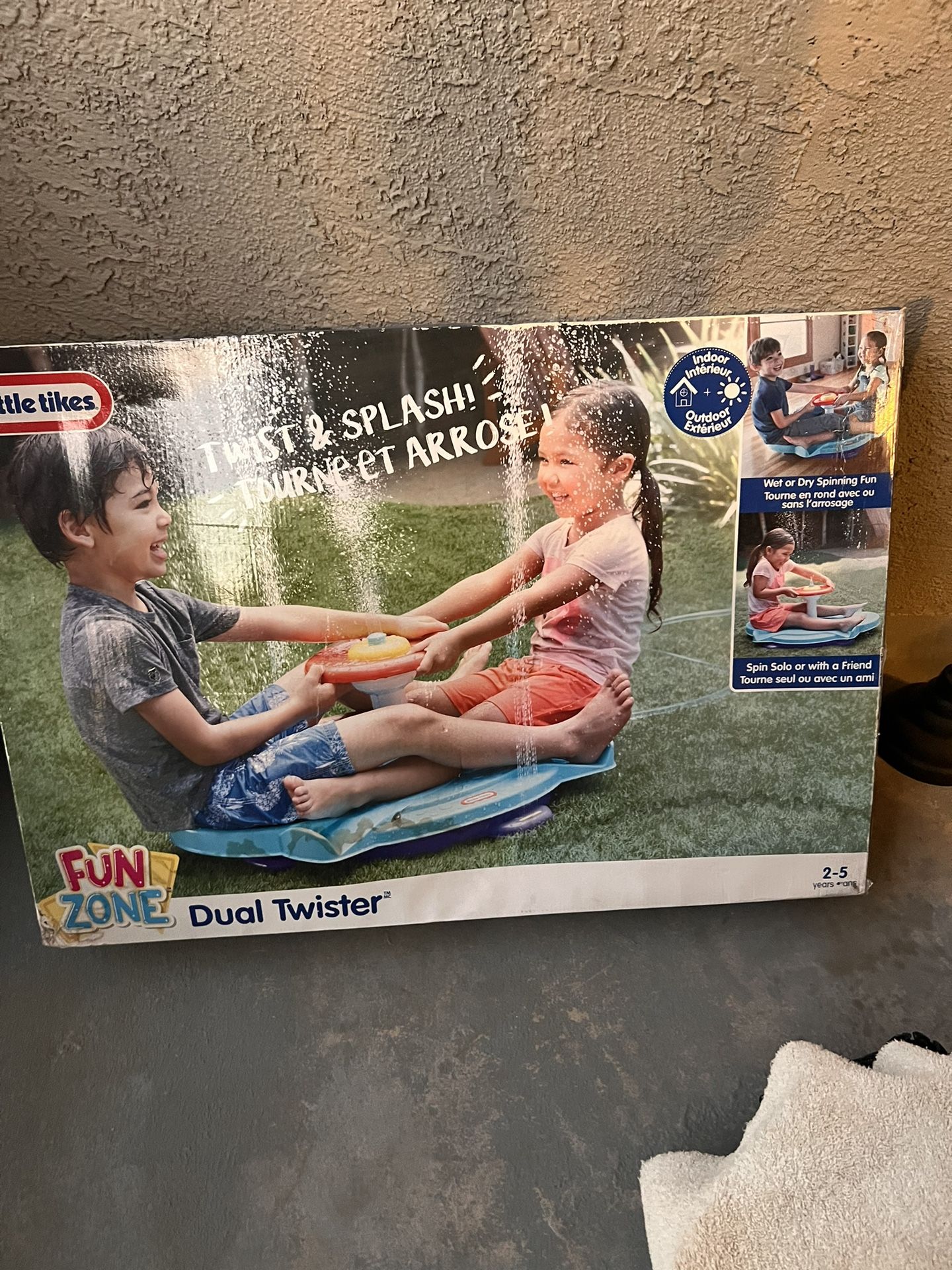 Little Tikes Fun Zone Dual Twister, Indoor/Outdoor