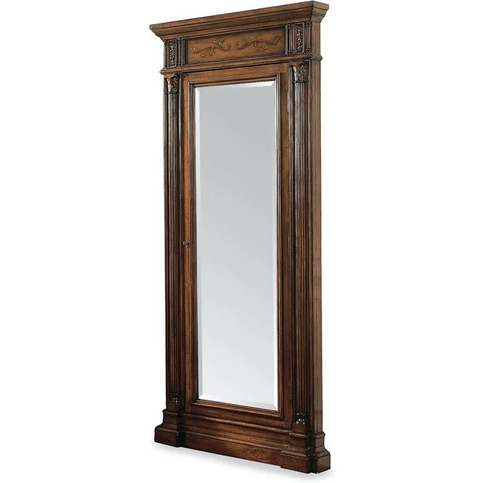 Hooker furniture Seven Seas 40'' Wide Wall Hand Painted Jewelry Armoire with Mirror