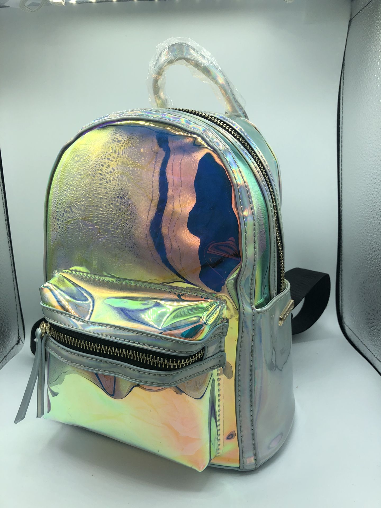 “Holographic” Mini Backpack 