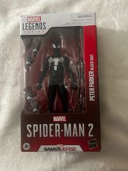 Marvel legends gamerverse symbiote Spiderman black suit