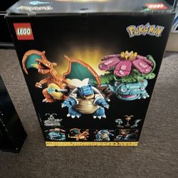 LEGO Pokemon #72153 Venusaur, Charizard, Blastoise Building Set Factory Sealed