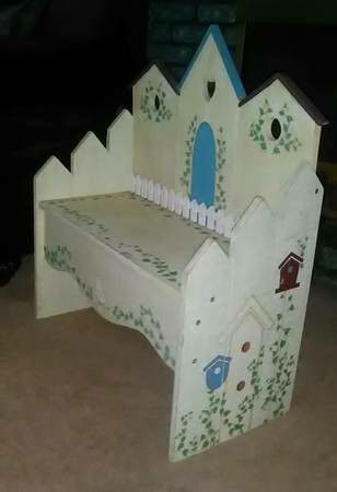Child's Wood Bench! Sturdy & Well Made! 