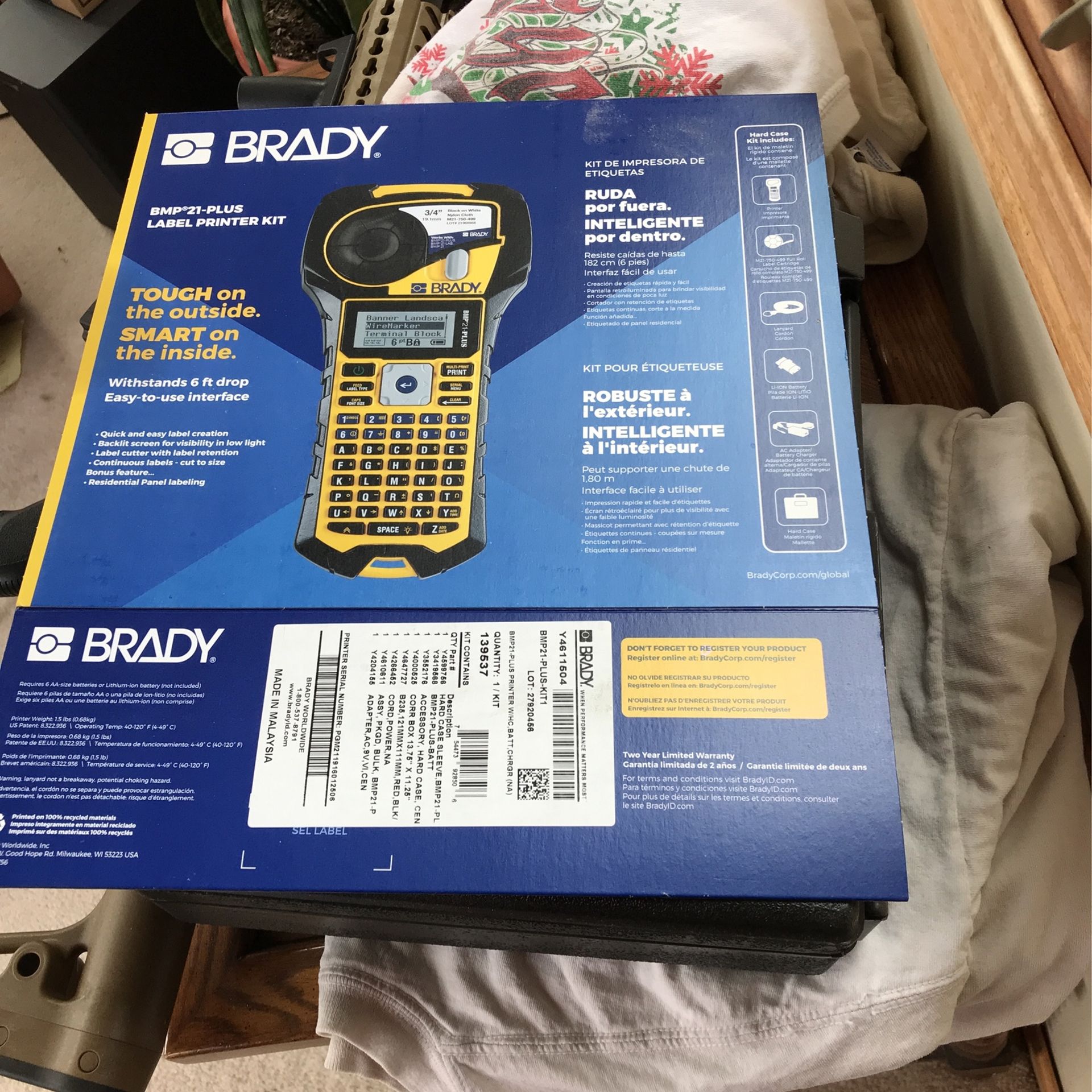New Brady Label Maker Kit