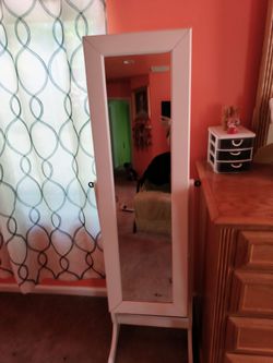 BEAUTIFUL TALL JEWELRY ARMOIRE