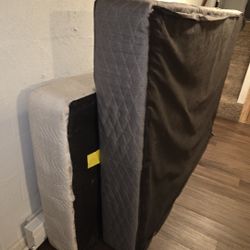 FREE LIKE NEW Double And Twin Box Springs