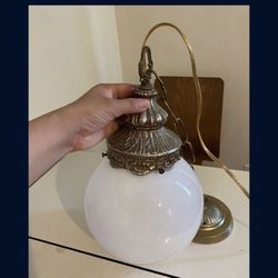 Brass Light Fixture 