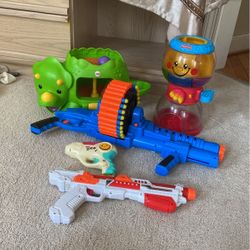 Toys Group Gun Fisher-Price Double Poppin' Dino