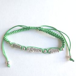 San Judas Pulsera Adjustable String Thread Beaded Bracelet 
