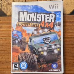 Wii Monster Stunt Racer 4x4 Game. Check Out My Other Listings For More Wii Games 