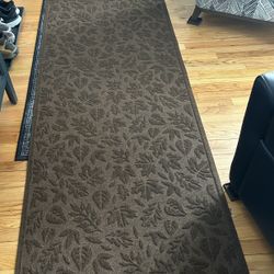 Dark Brown Water Hog Runner Mat