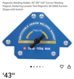 Magnetic Welding Holder, 45° 90° 135° Corner Welding Magnet