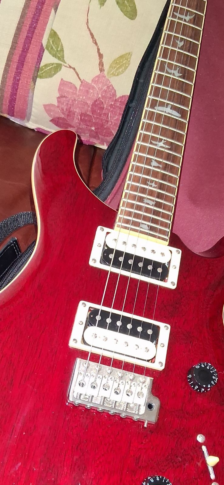PRS SE Standard in Great Condition, and Great Performer with Authentic PRS Quality, an Outstanding Color with Nice Binding, Beautiful!