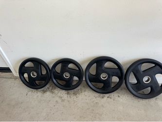 Olympic bumper plates