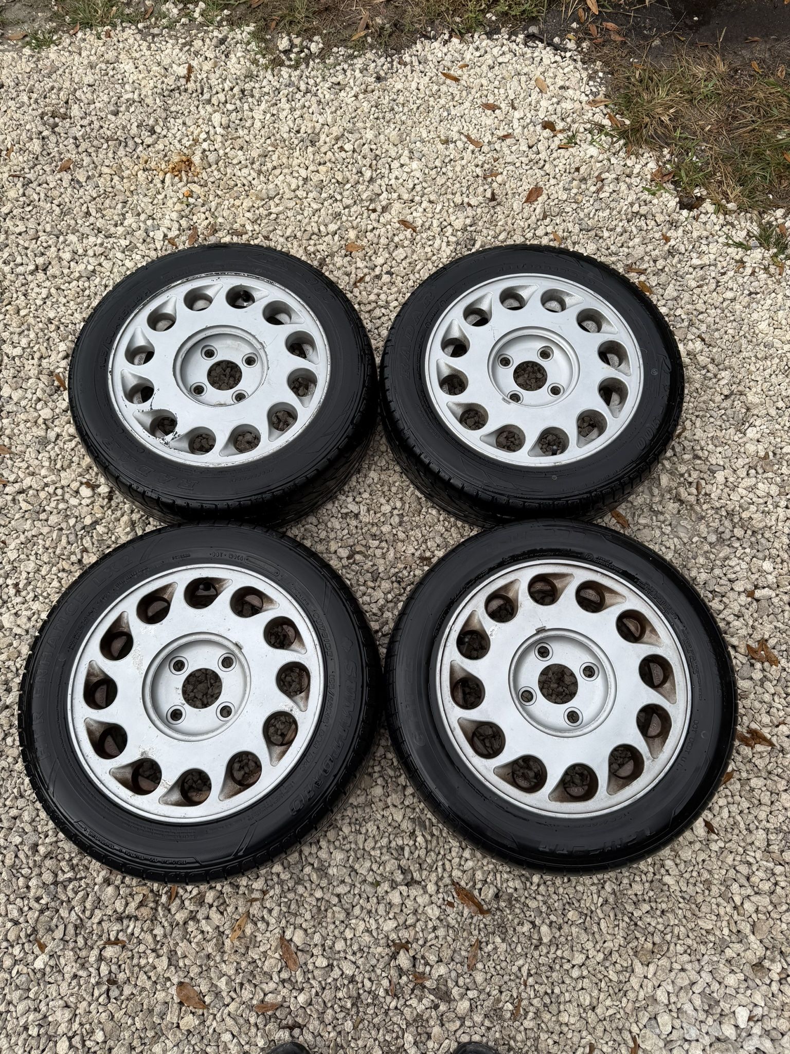 (8) 15” Nissan S13 240sx Rims
