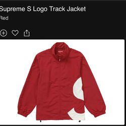 Supreme S Logo Track Jacket