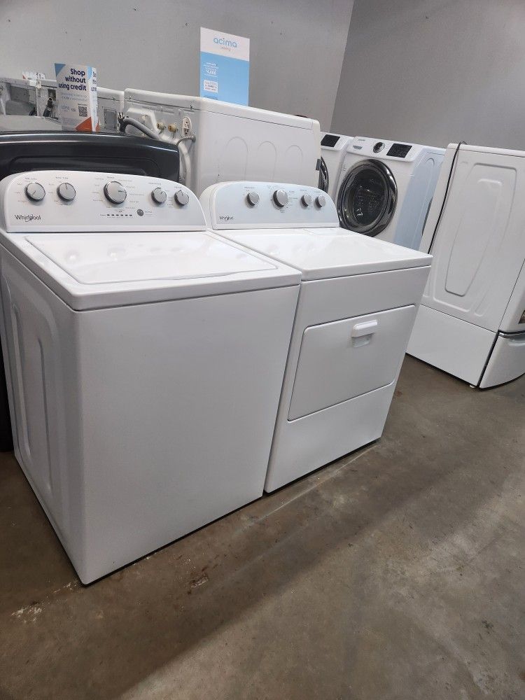 WHILPPOL WASHER AND ELECTRIC DRYER
