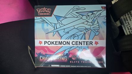 Pokemon Center Chaos Rising Elite Trainer Box ETB