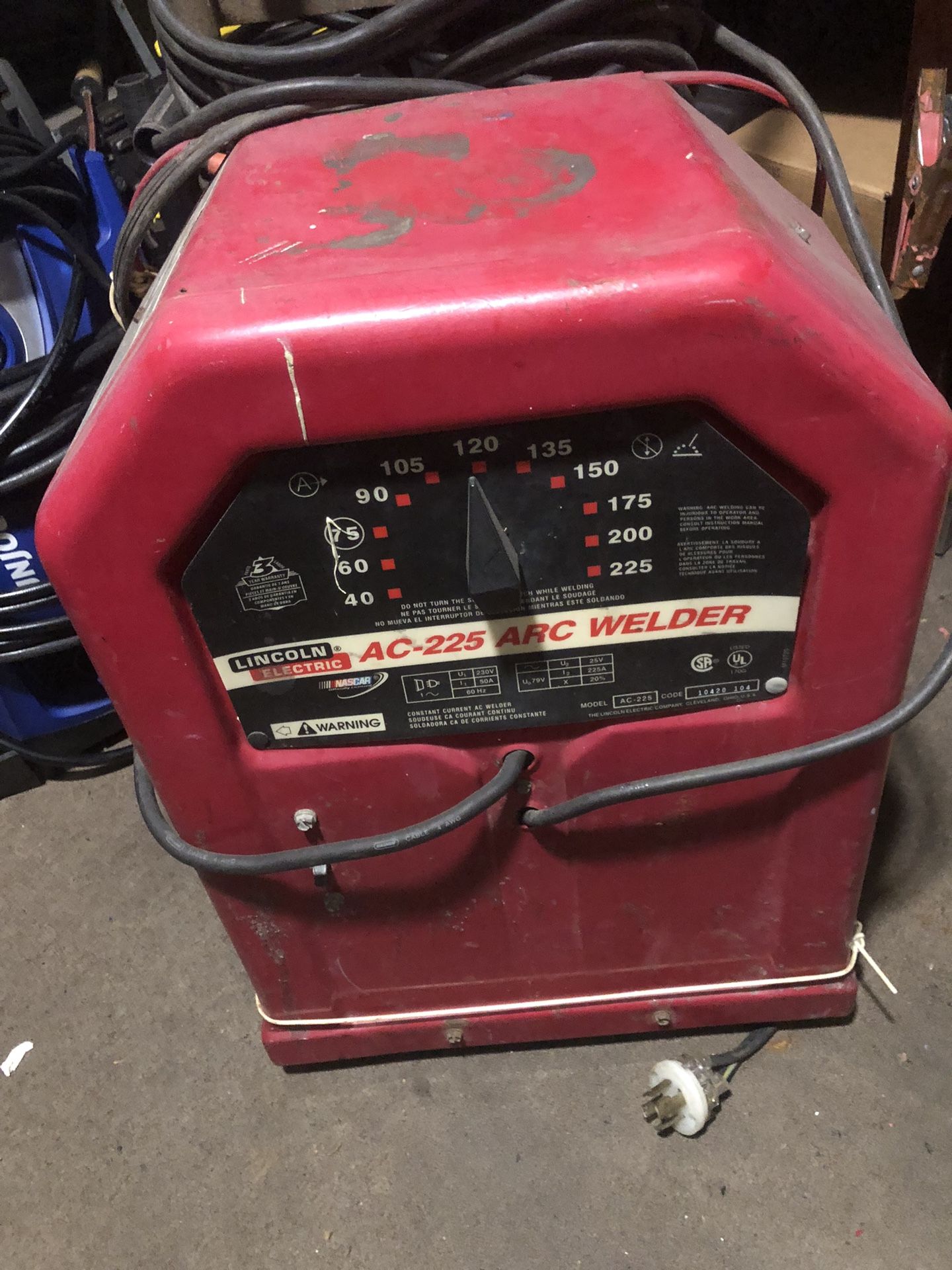 LINCOLN WELDER $175 Yes It Works