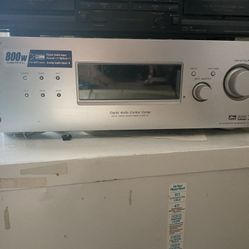 Sony , 5.1 Receiver And 5 Speakers And Subwoofer