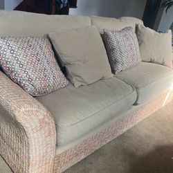 Sofa with 2 Tables , One Center Table And  One Side Table