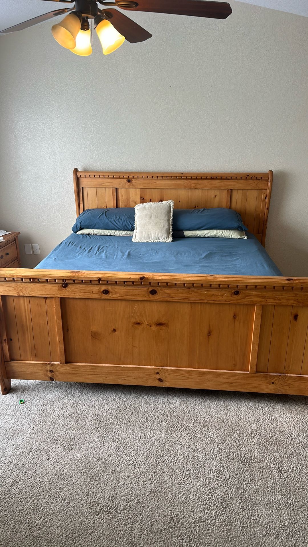 Solid Oak Bedroom Set