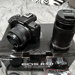 Canon EOS R50 Bundle - Two Lens - Three Batteries - Telephoto Lens