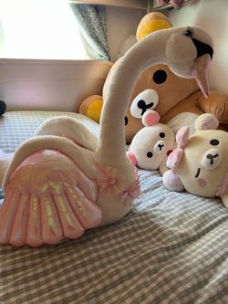 Mattel Barbie swan lake official plush