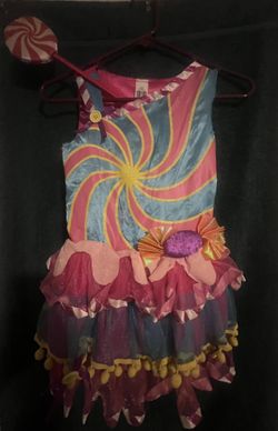 Halloween Costume - Candy Land Includes Candy Wand